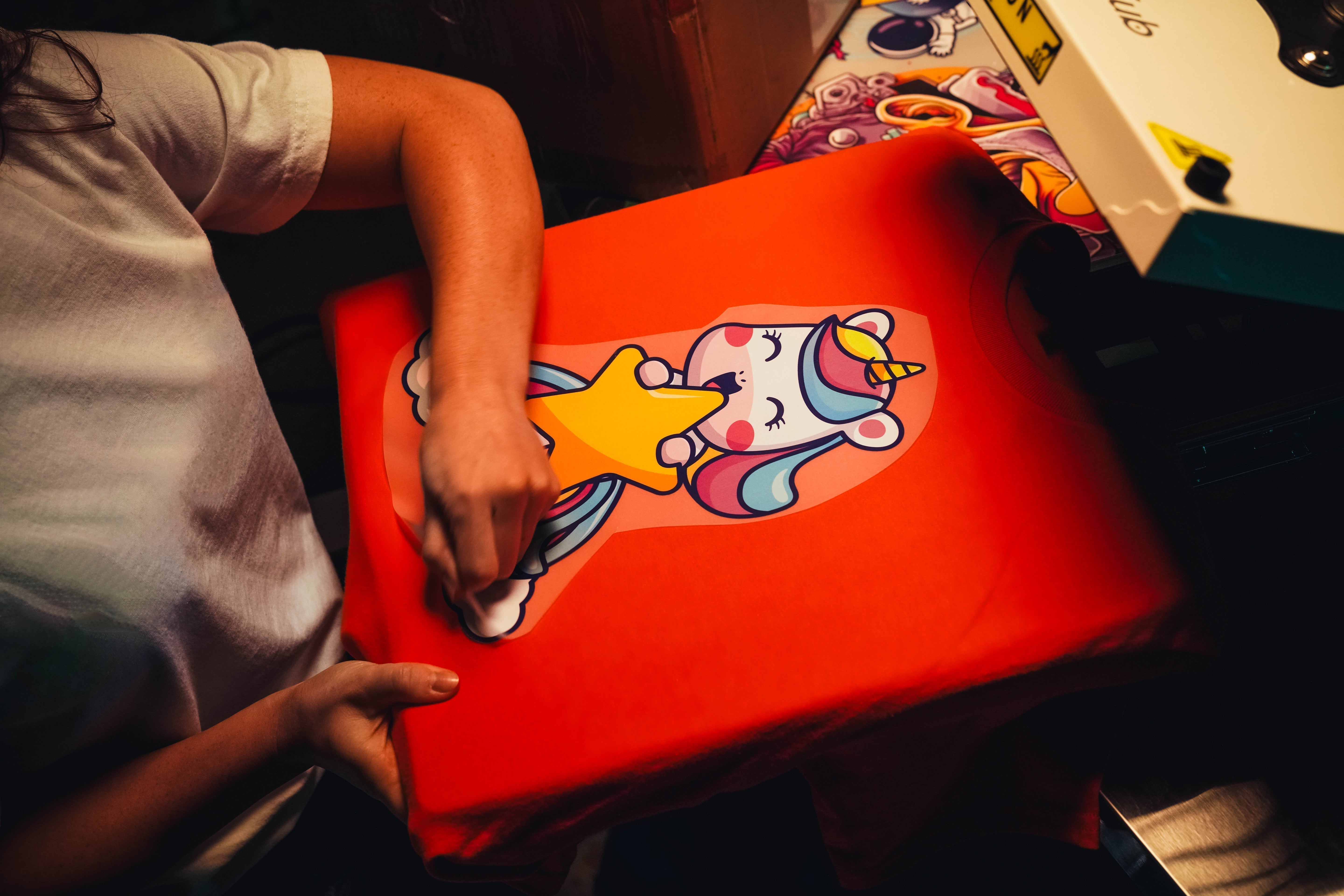 Heat pressing DTF transfers: a step-by-step guide