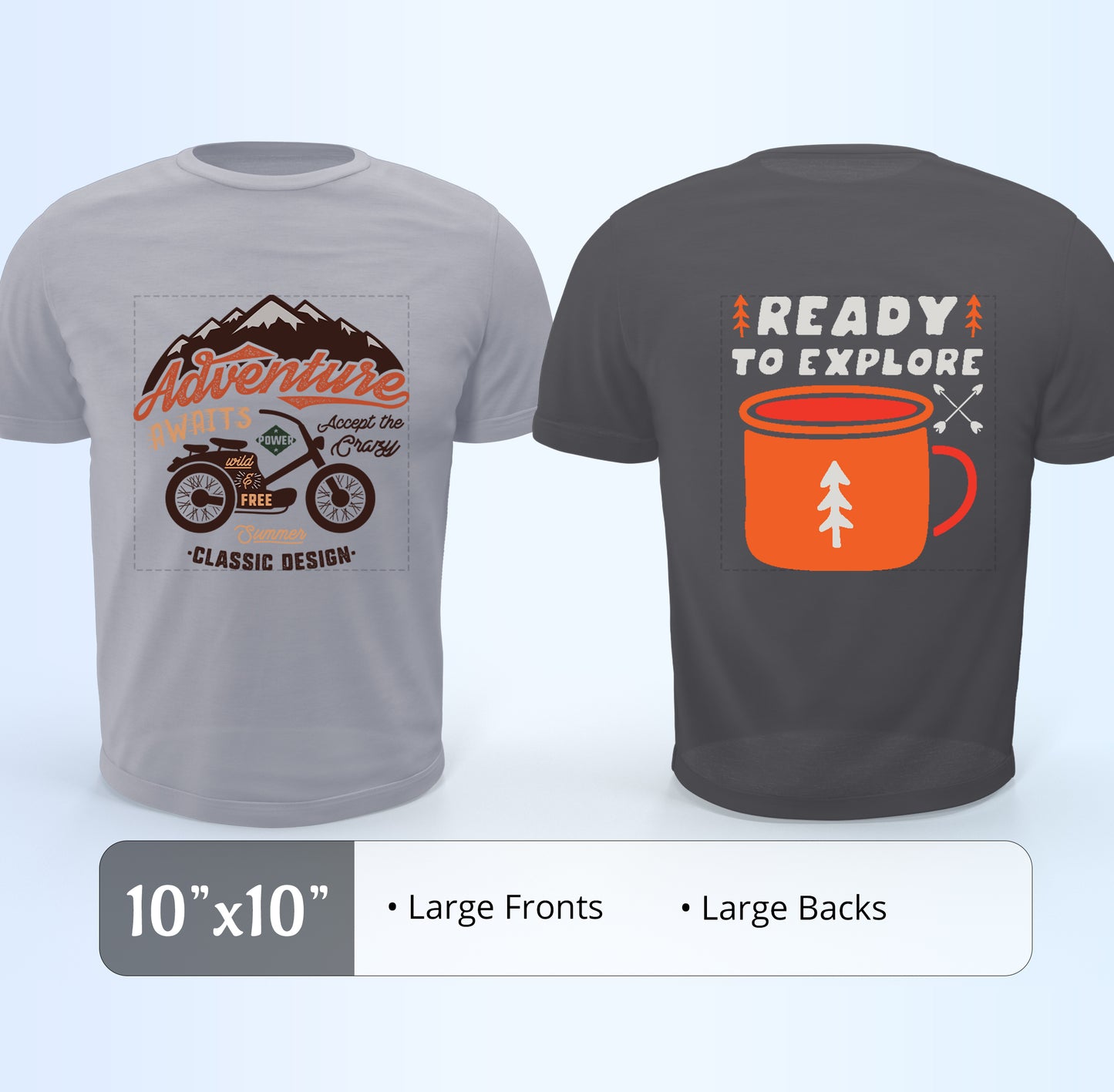 DTF Transfers by Size