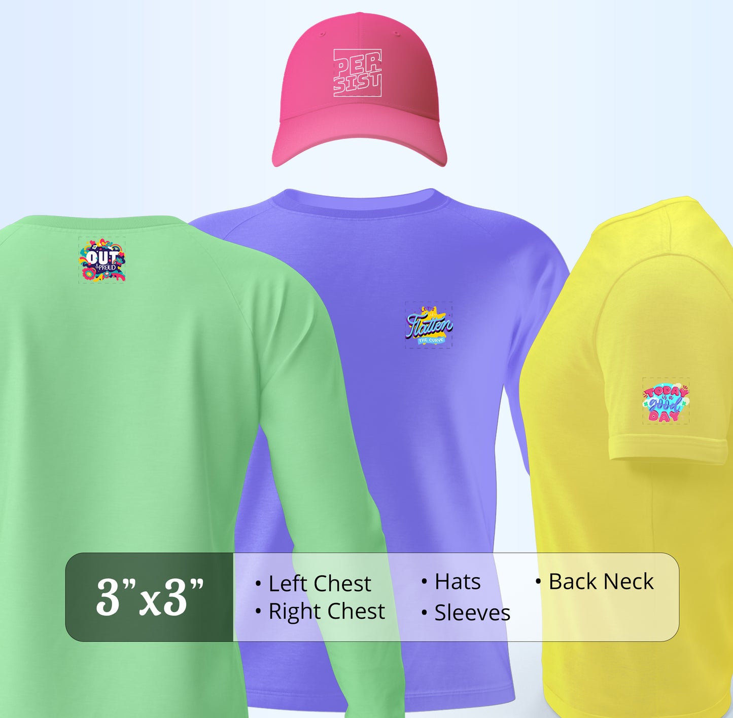 DTF Transfers by Size