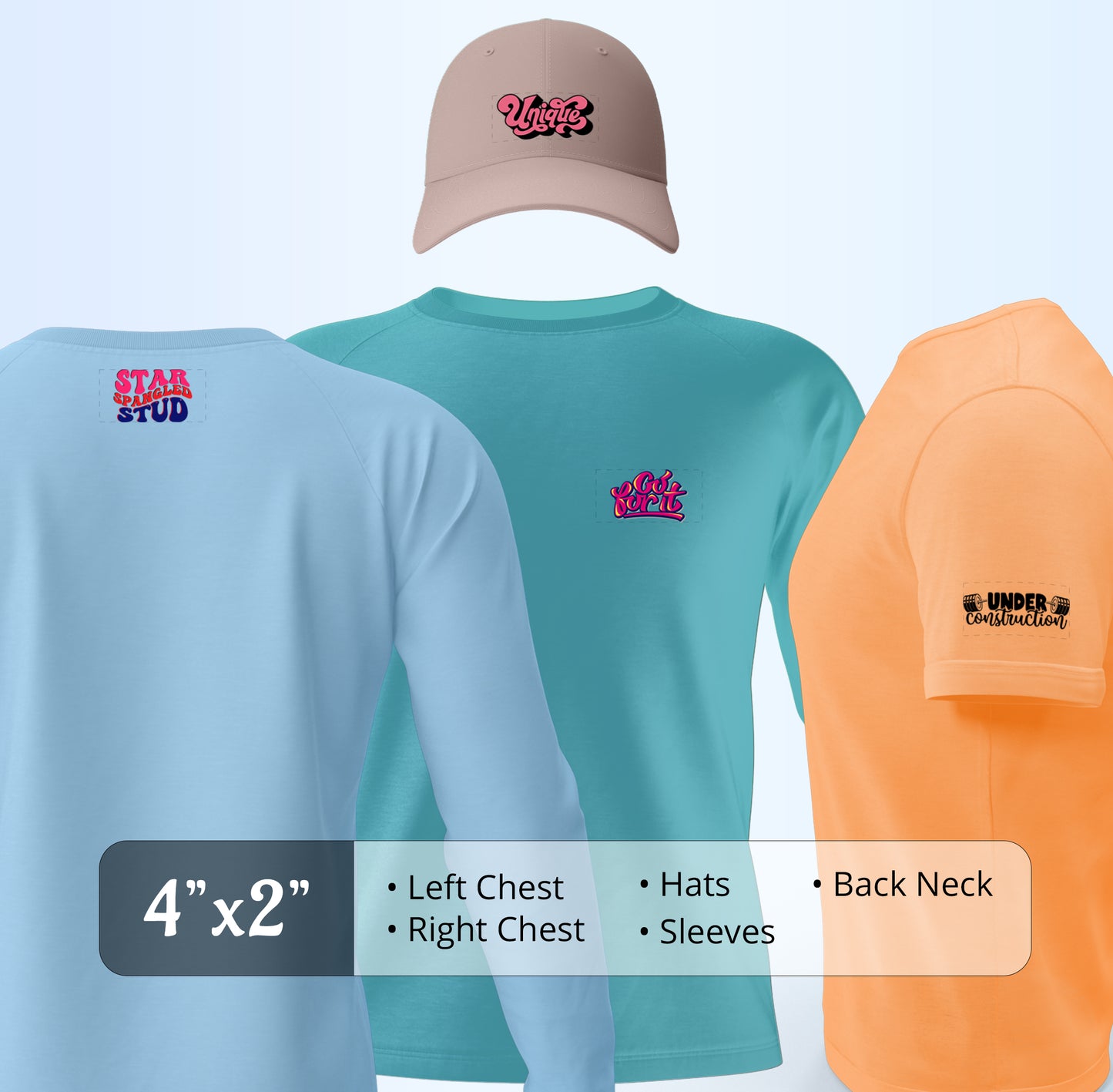 DTF Transfers by Size