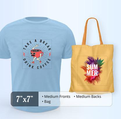 DTF Transfers by Size