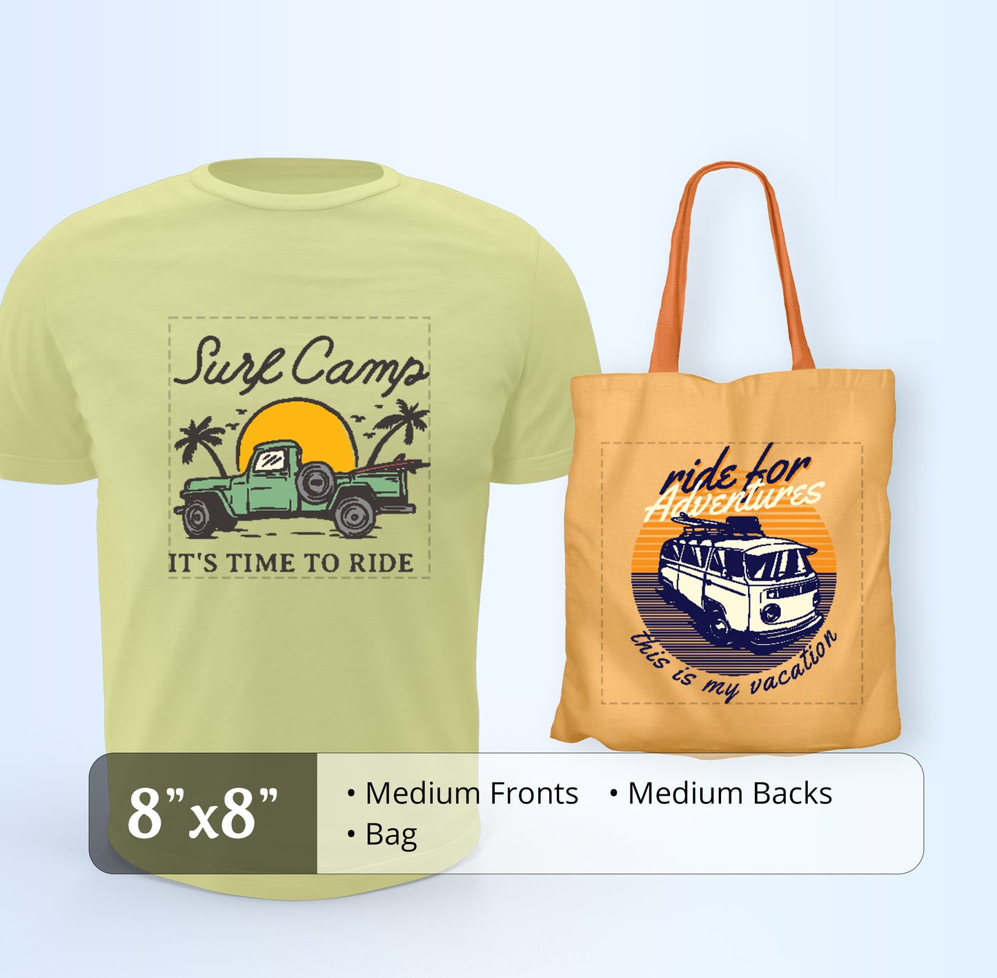 DTF Transfers by Size