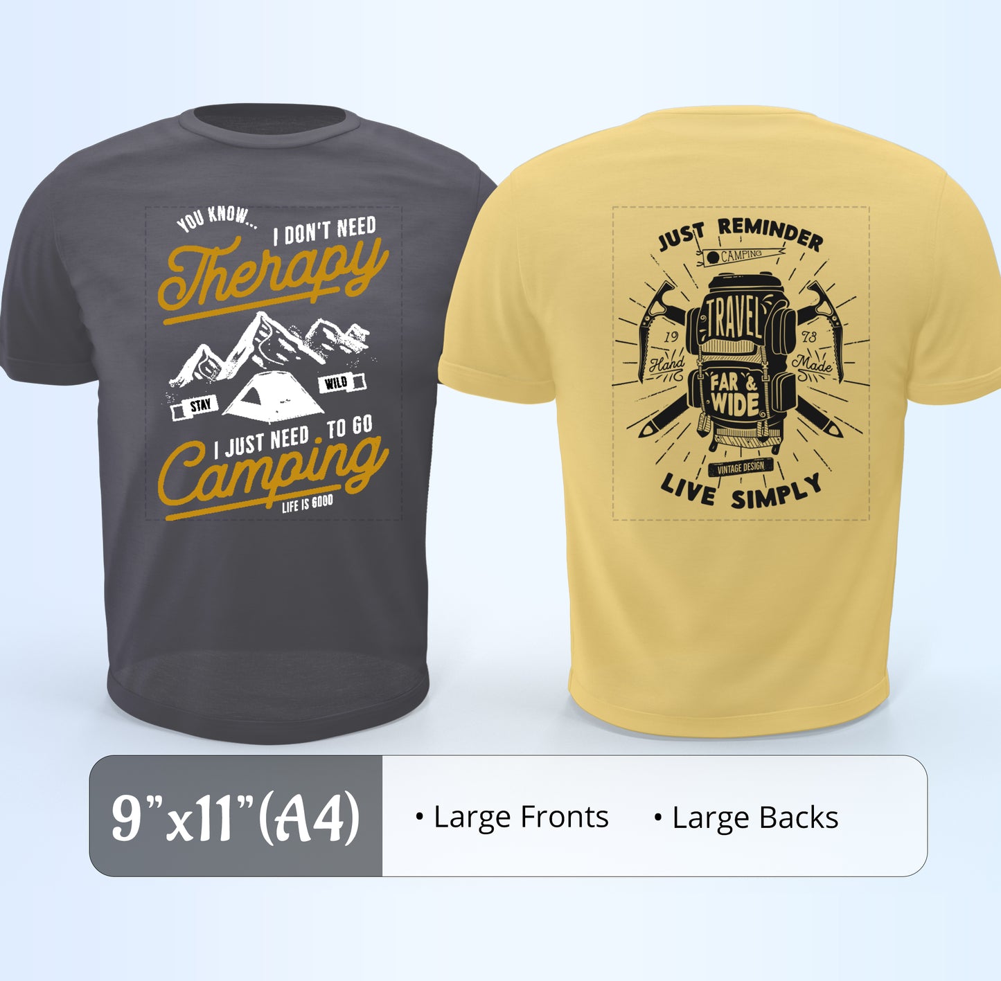 DTF Transfers by Size