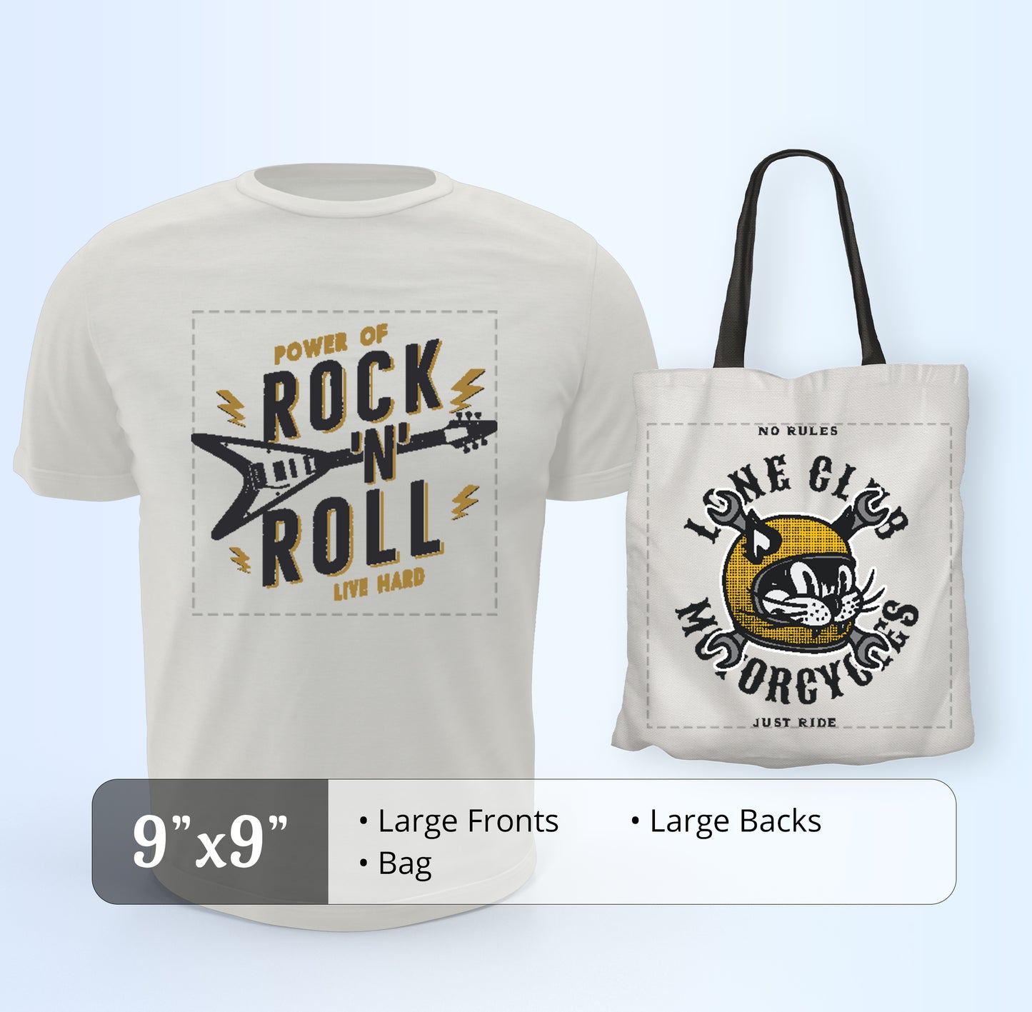 DTF Transfers by Size