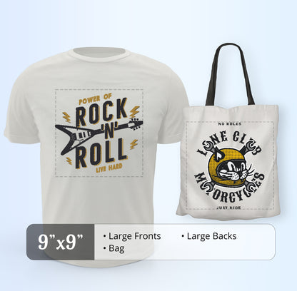 DTF Transfers by Size