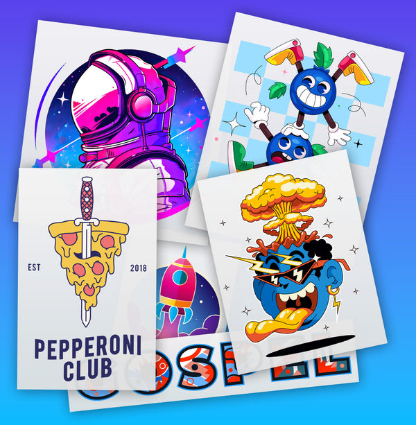 DTF Transfers by Size